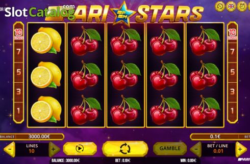 Скрин2. Pari Stars слот