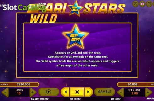 Скрин7. Pari Stars слот