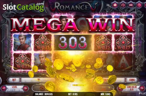 Скрин3. Romance V слот