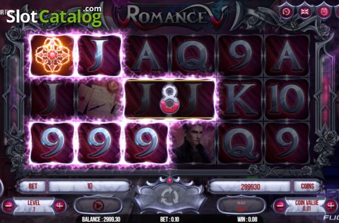 Скрин4. Romance V слот