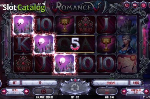 Скрин6. Romance V слот
