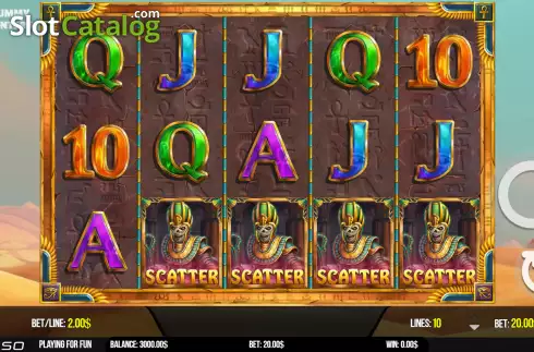 Скрин2. The Mummy Win Hunters слот
