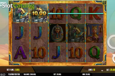 Скрин3. The Mummy Win Hunters слот