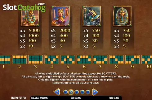 Скрин7. The Mummy Win Hunters слот