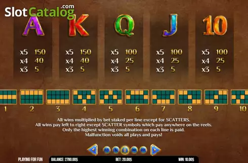 Скрин8. The Mummy Win Hunters слот