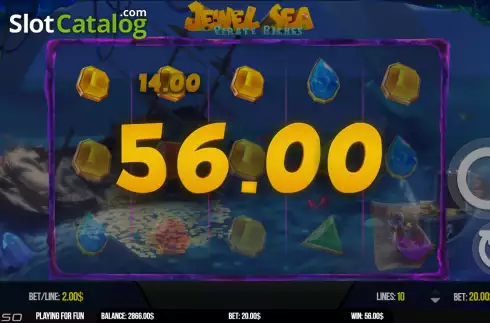 Скрин4. Jewel Sea Pirate Riches слот
