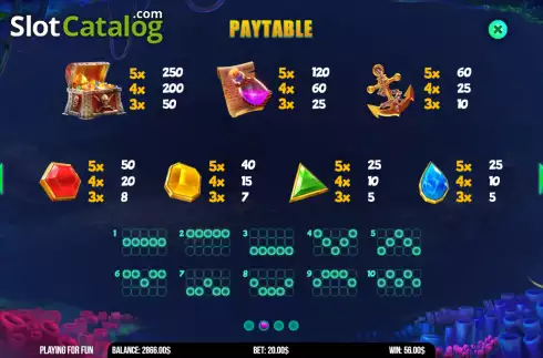 Скрин6. Jewel Sea Pirate Riches слот