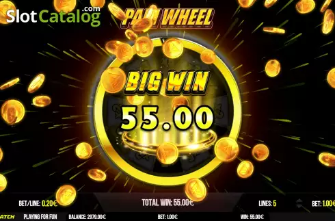 Скрин5. Wheel of Parimatch слот