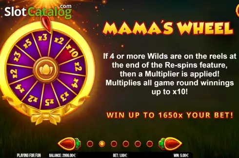 Скрин9. Fat Mama's Wheel слот