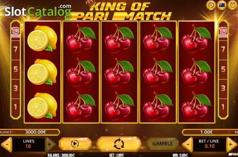 Скрин2. King of Parimatch слот