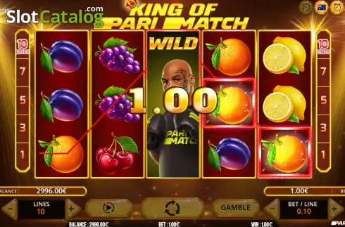 Скрин4. King of Parimatch слот