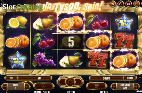 Скрин4. Spin Tyson, Spin! слот