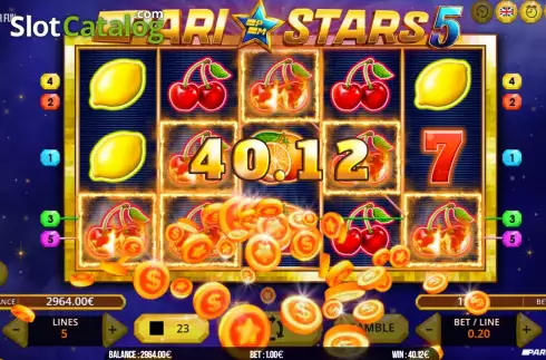 Скрин5. Pari Stars 5 слот