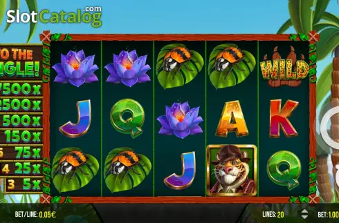 Скрин3. Into The Jungle! слот
