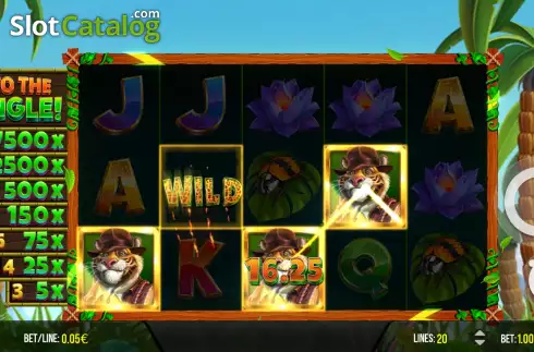 Скрин5. Into The Jungle! слот