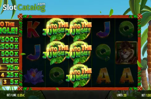 Скрин7. Into The Jungle! слот