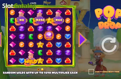 Скрин2. Pop and Drop слот
