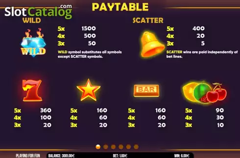 Скрин5. Inferno Diamonds слот