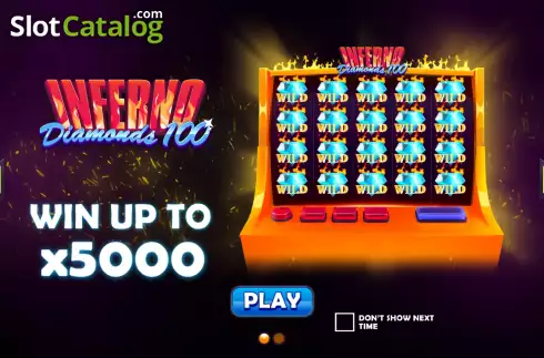 Скрин2. Inferno Diamonds 100 слот