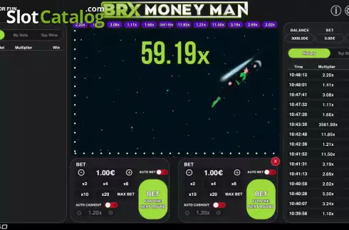 Скрин2. BRX Money Man слот
