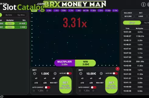 Скрин3. BRX Money Man слот