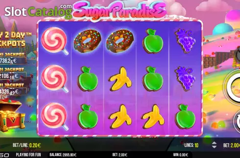Скрин2. Sugar Paradise слот