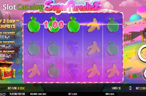 Скрин4. Sugar Paradise слот