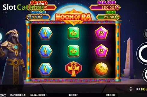 Скрин3. Moon of Ra слот