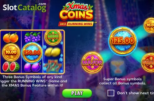 Скрин2. Xmas Coins слот