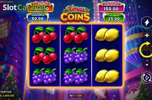 Скрин3. Xmas Coins слот