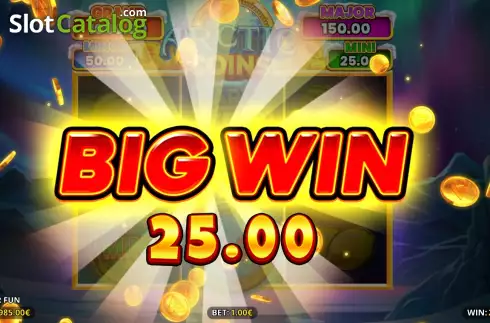Скрин3. Arctic Coins: Running Wins слот