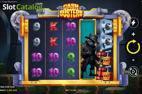 Скрин2. Cash Busters (Fugaso) слот