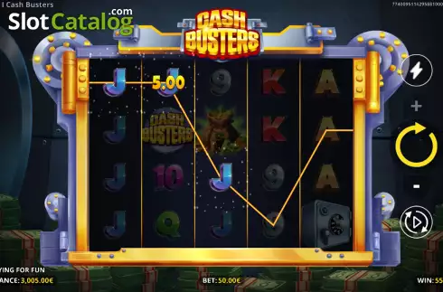 Скрин3. Cash Busters (Fugaso) слот