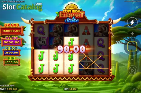 Скрин3. Coin Rush: Elephant Strike слот