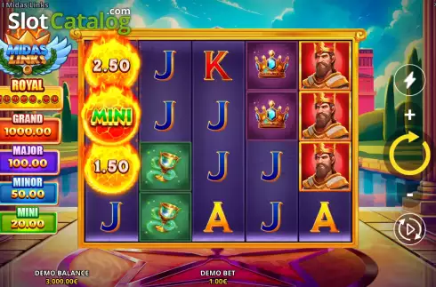 Скрин2. Midas Links слот