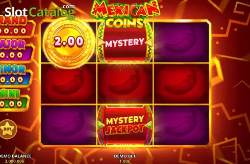 Скрин2. Mexican Coins слот