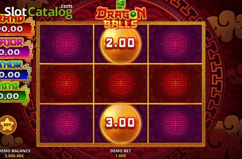 Скрин2. 9 Dragon Balls слот