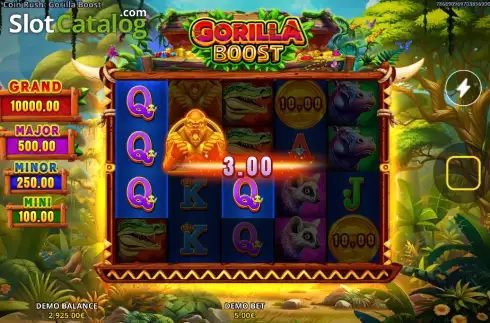 Скрин3. Coin Rush: Gorilla Boost слот
