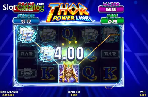 Скрин3. Thor Power Link слот