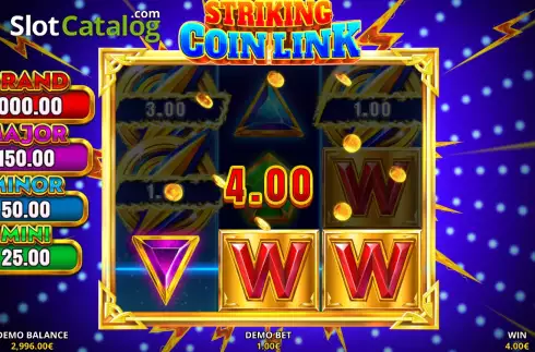 Скрин3. Striking Coin Link слот