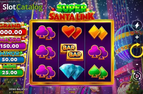 Скрин2. Super Santa Link слот
