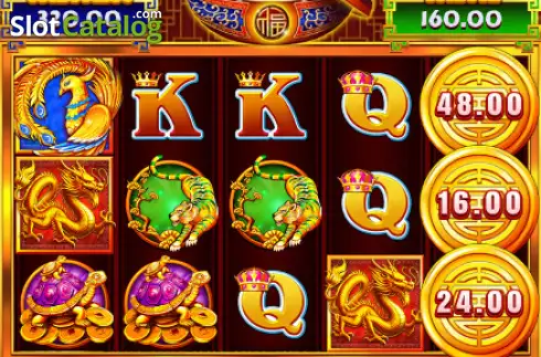 Скрин2. Rising Riches Link слот