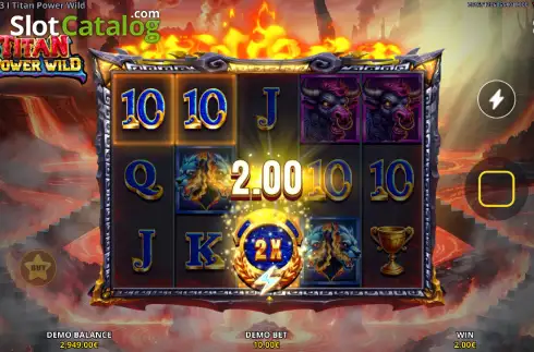 Скрин3. Titan Power Wild слот