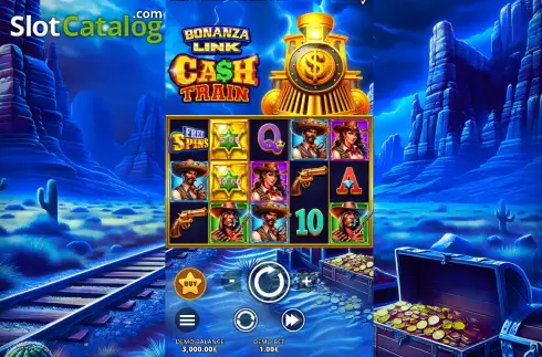 Скрин2. Bonanza Link: Cash Train слот