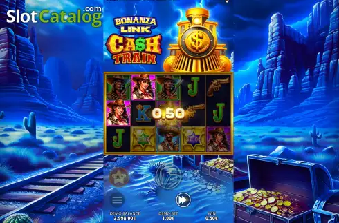 Скрин3. Bonanza Link: Cash Train слот