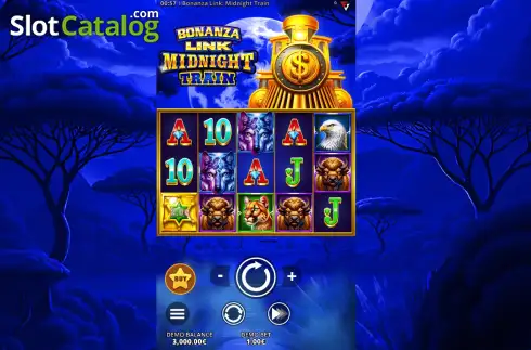 Скрин2. Bonanza Link: Midnight Train слот