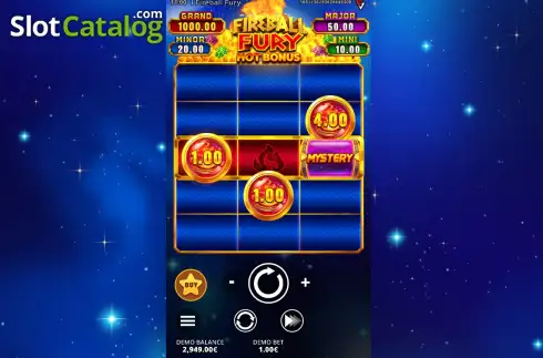 Скрин3. Fireball Fury: Hot Bonus слот