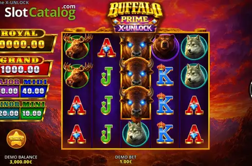 Скрин2. Buffalo Prime X-Unlock слот