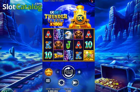 Скрин2. Thunder Train x1000 слот