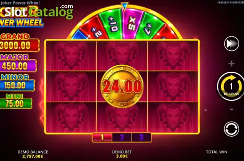 Скрин3. Joker Power Wheel слот